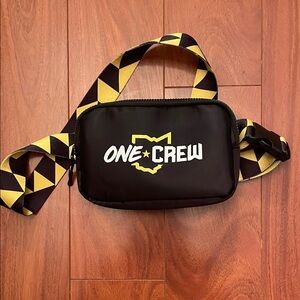 Black and Yellow Columbus Crew Crossbody Bag